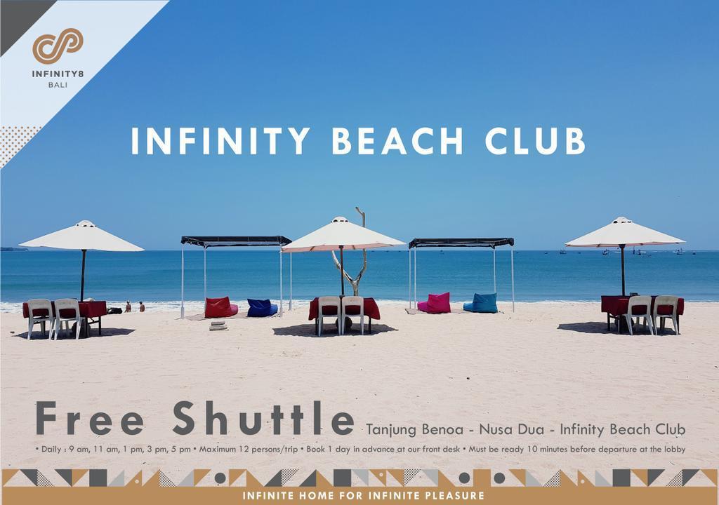 Infinity8 Bali Hotell Jimbaran Eksteriør bilde